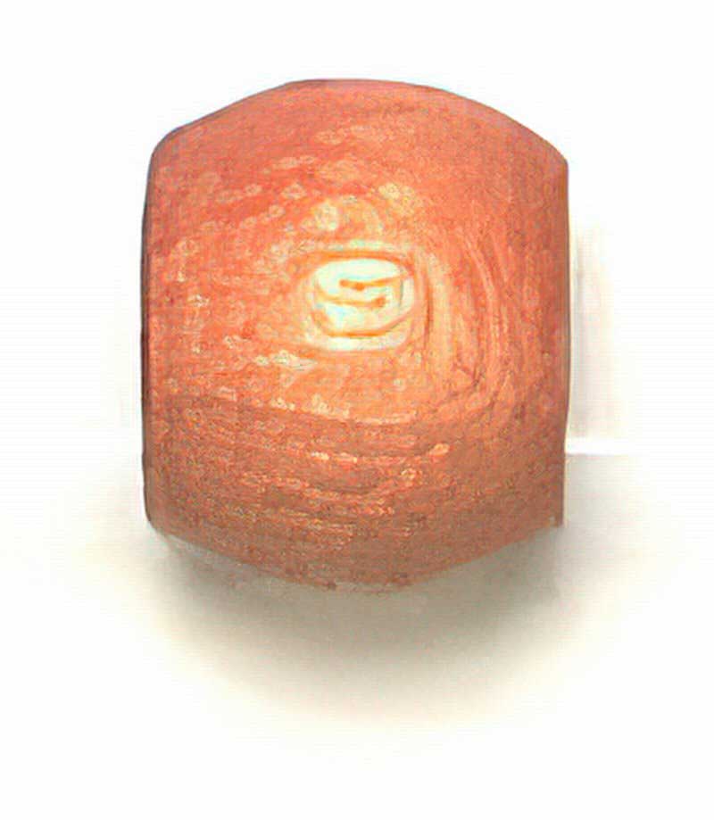 Euro Wood - 6x4.5mm Crow Beads - Light Brown (1000pcs)