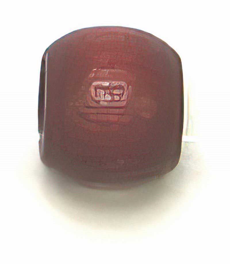 Euro Wood - 6x4.5mm Crow Beads - Mahogany (1000pcs)