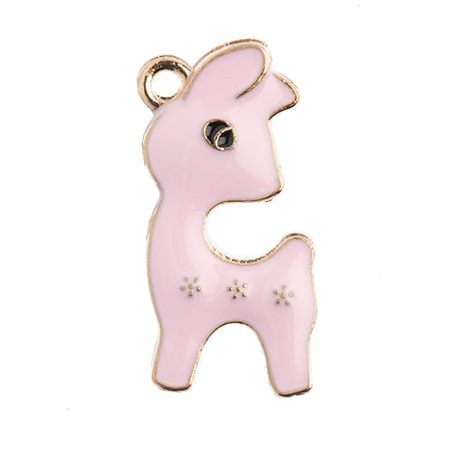 S&P Charm Deer Pink 8pcs