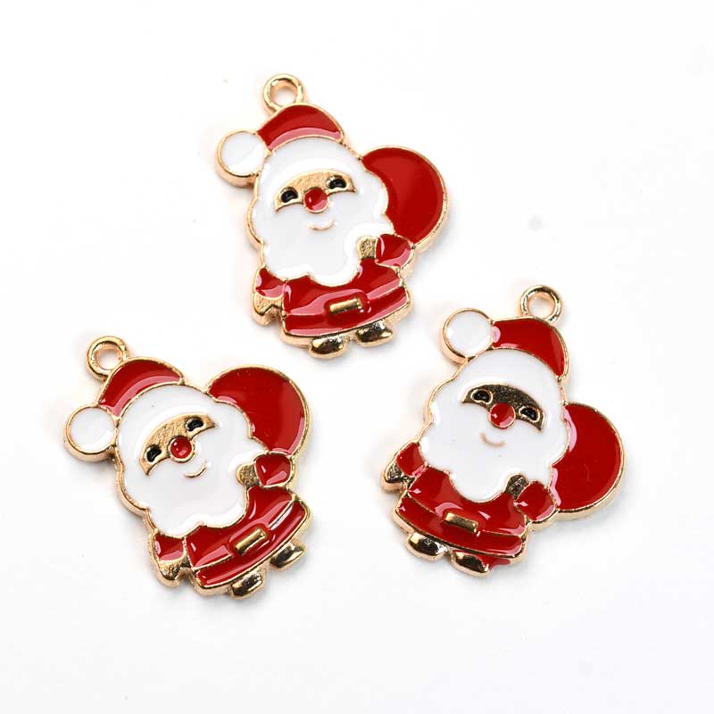 S&P Holiday Charm Santa 8pcs