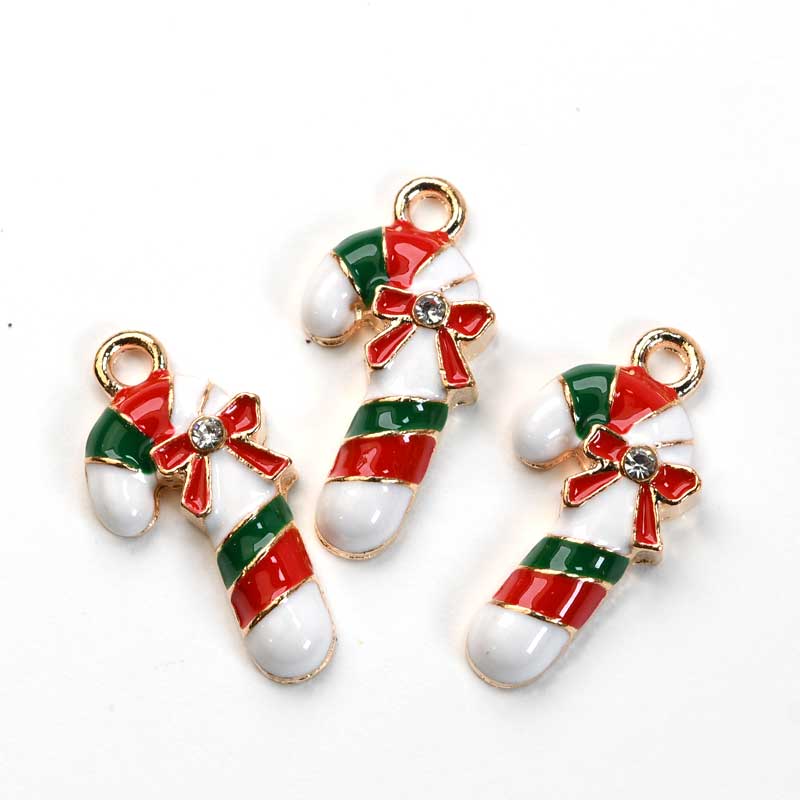 S&P Holiday Charm Candy Cane 8pcs