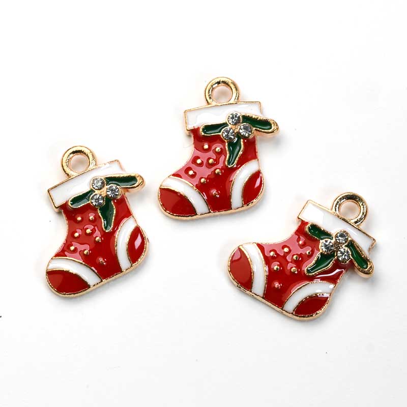 S&P Holiday Charm Stocking 8pcs