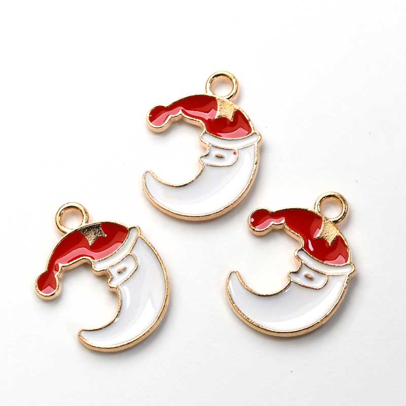 S&P Holiday Charm Moon Santa 8pcs