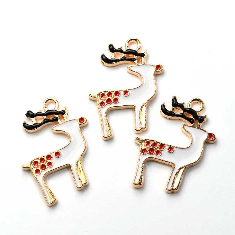 S&P Holiday Charm Reindeer 8pcs