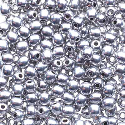 Glass Beads - 3mm - Round - Crystal Labrador (120)