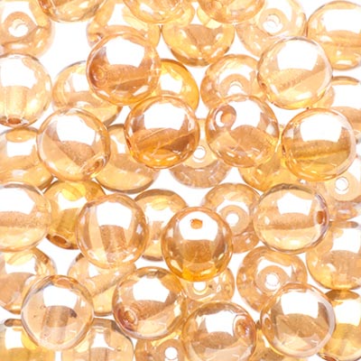 Glass Beads - 6mm - Round - Crystal Celsian (50)