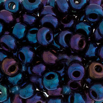 Czech Seed Beads - 2/0 - Opaque Blue Iris 22g