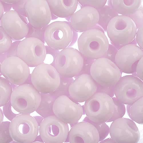 Czech Seed Beads - 2/0 - Opaque Natural Pink 22g