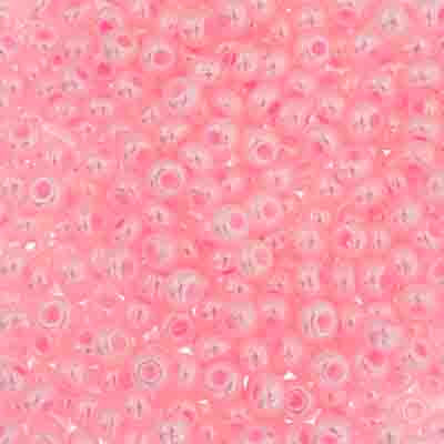 Czech Seed Beads - 6/0 - Opaque Dyed Pale Pink (22g)