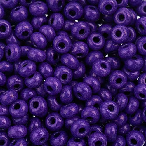 Czech Seed Beads - 6/0 - Terra Intensive Purple (22g)