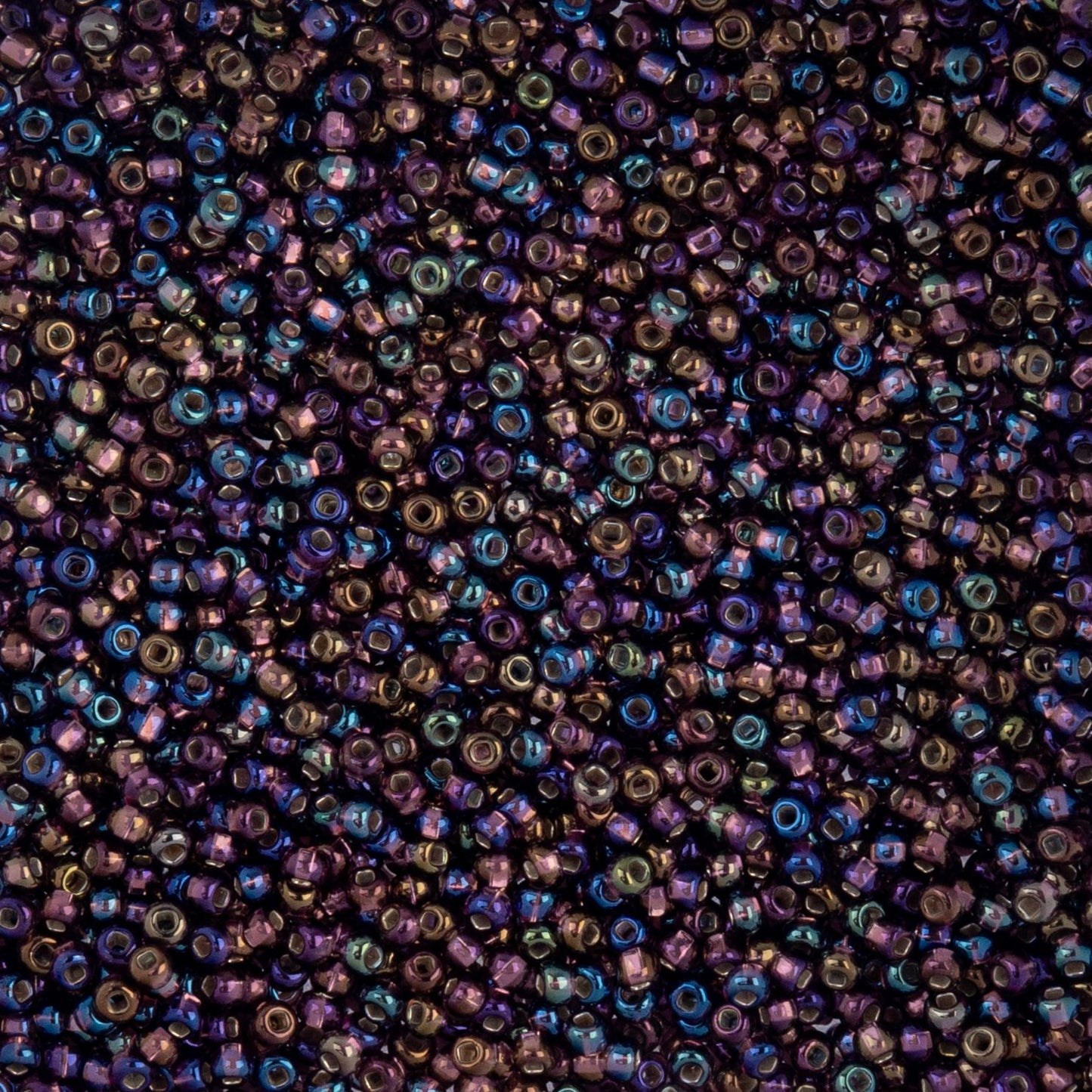 Czech Seed Beads - 10/0 - Silver Lined Purple AB (22g)