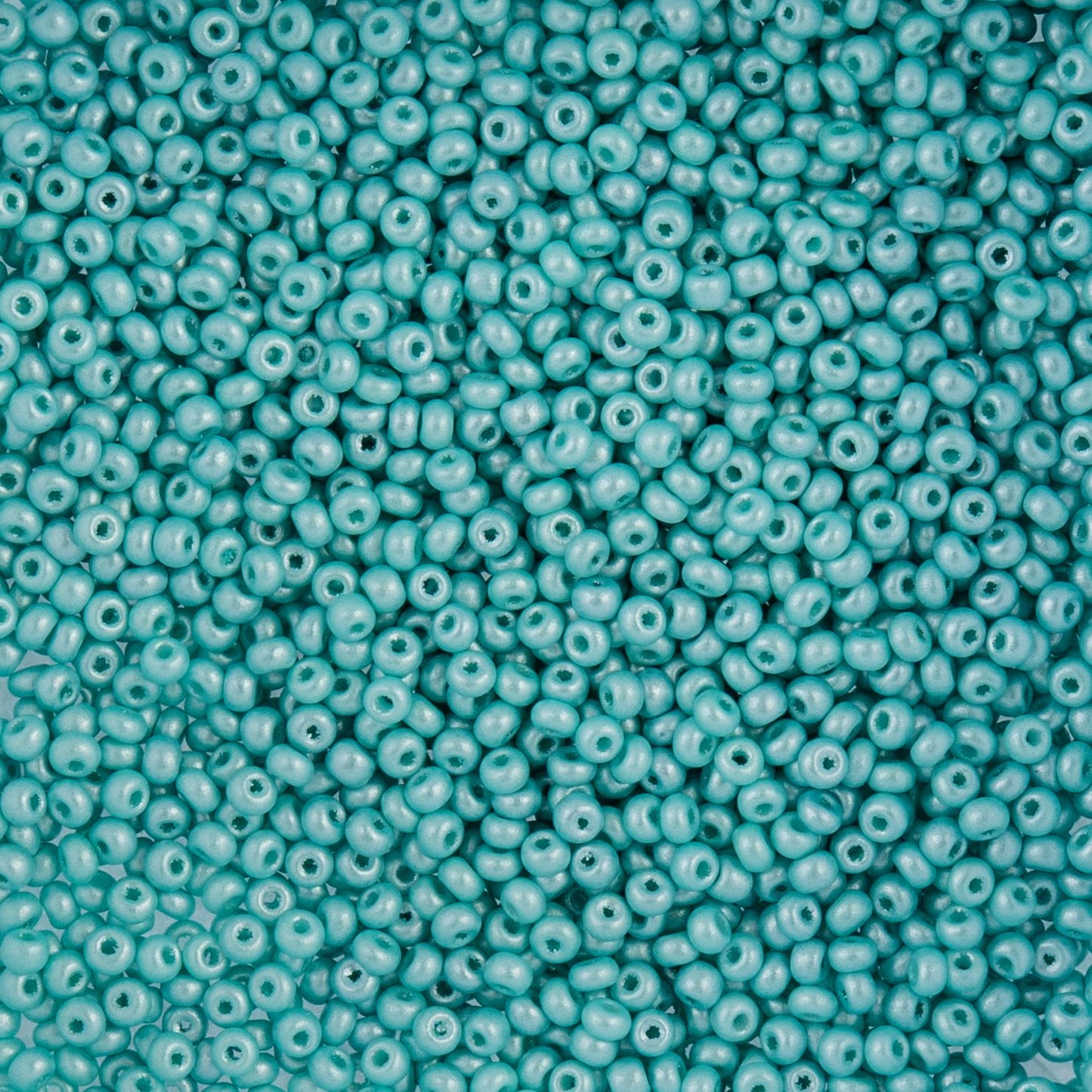 Czech Seed Beads - 10/0 - Shiny Turquoise (22g)