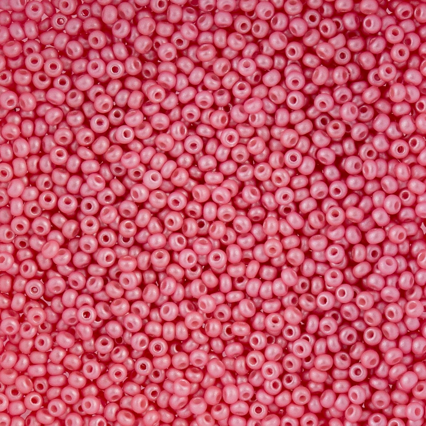 Czech Seed Beads - 10/0 - Shiny Pink (22g)