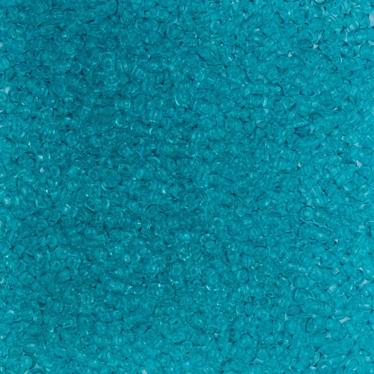 Czech Seed Beads - 10/0 - Crystal Teal Green Solgel (22g)