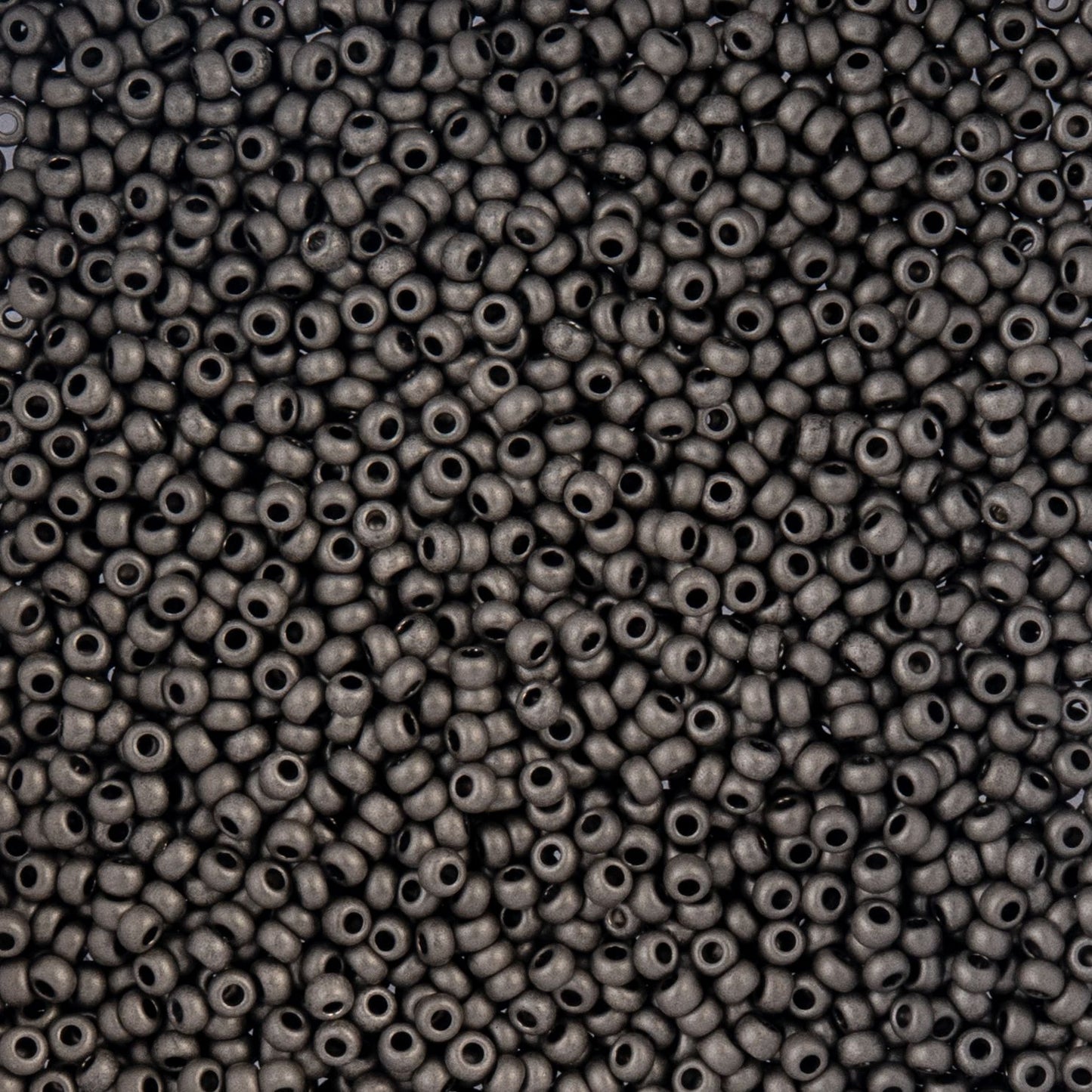 Czech Seed Beads - 10/0 - Metallic Brown Matte Terra Color (22g)