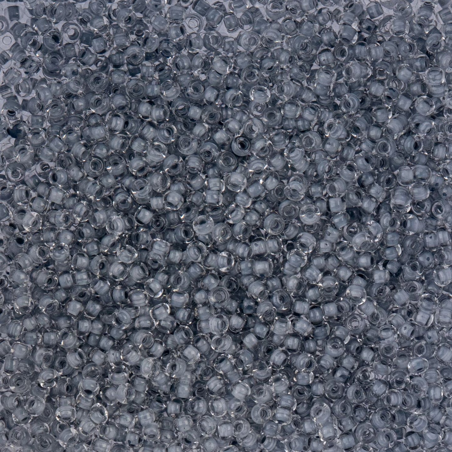 Czech Seed Beads - 10/0 - Color Lined Grey Terra Color (22g)