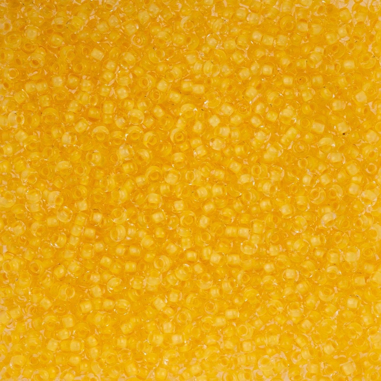 Czech Seed Beads - 10/0 - Color Lined Yellow Terra Color (22g)