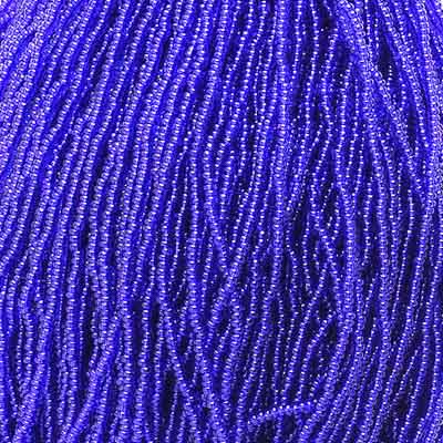 Czech - 10/0 Seed Beads - Transparent Royal Blue (500g)