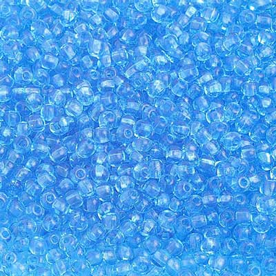 Czech - 10/0 Seed Beads - Transparent Light Blue (500g)