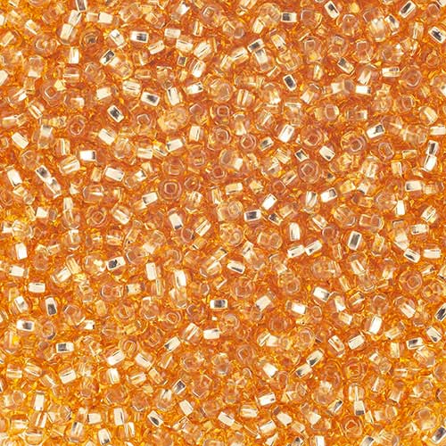 Czech - 10/0 Seed Beads - Silver Lined Light Gold (500g)