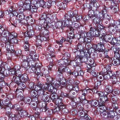 Czech - 10/0 Seed Beads - Mix Lilac Luster (500g)