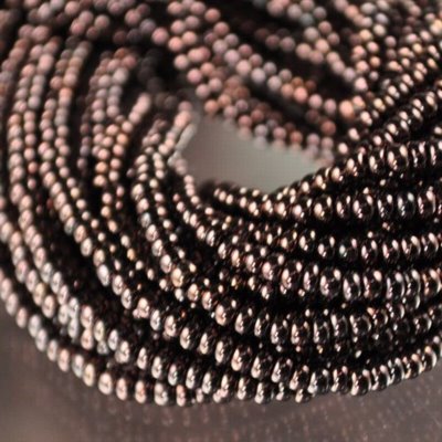 Czech - 10/0 Seed Beads - Purple Brown Lustred (500g)