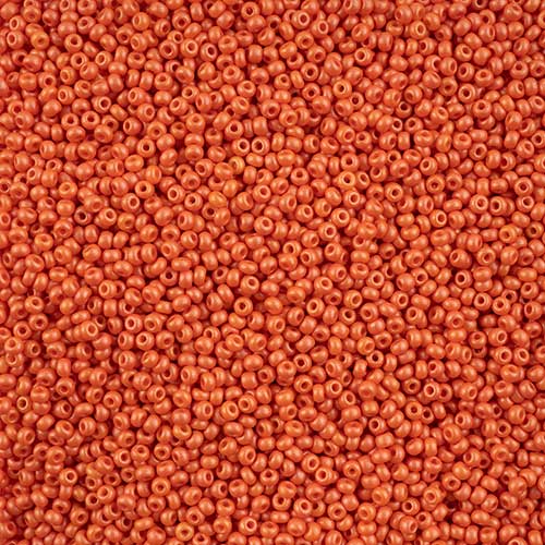 Czech Seed Beads - 10/0 - Permalux Orange (250g)