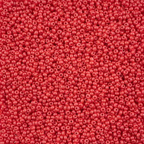 Czech Seed Beads - 10/0 - Permalux Red (250g)