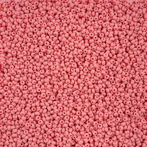 Czech Seed Beads - 10/0 - Permalux Pink Matte (250g)