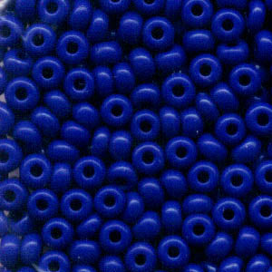 Czech Seed Beads - 8/0 - Opaque Medium Royal Blue (500g)