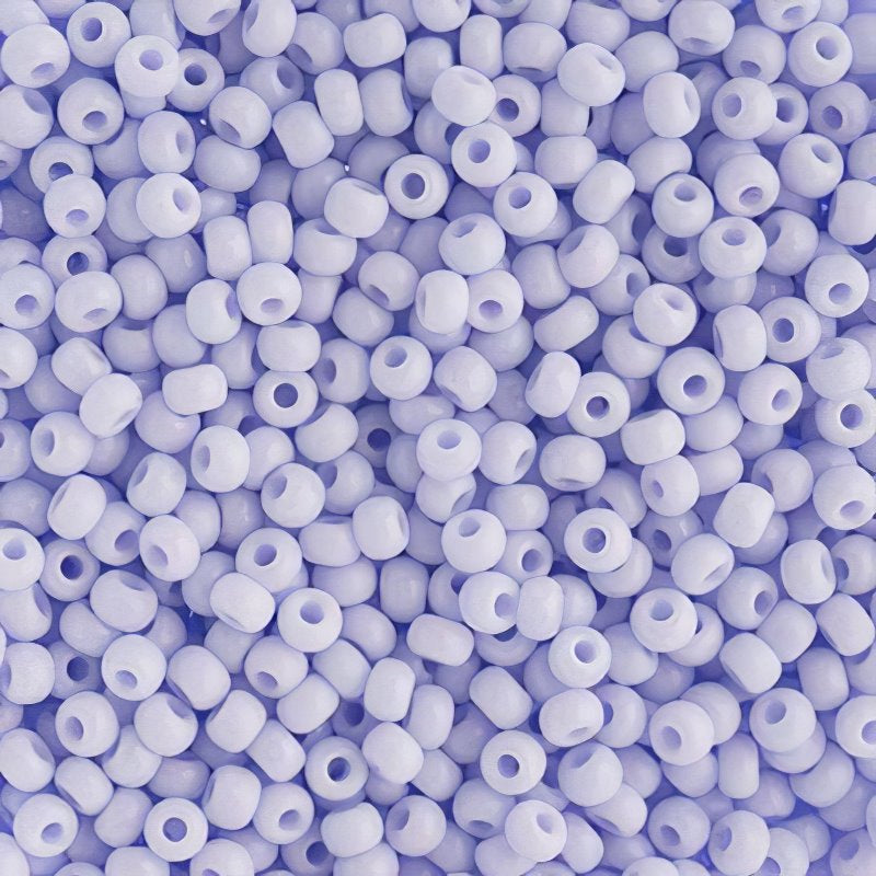 Czech Seed Beads - 8/0 - Opaque Natural Lilac (500g)