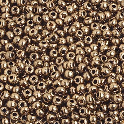 Czech Seed Beads - 8/0 - Metallic Bronze (100g)