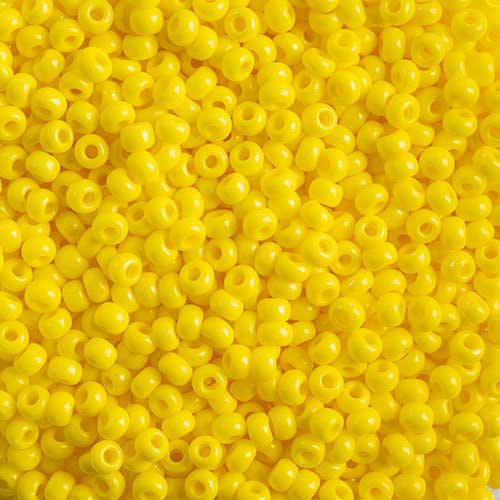 Czech Seed Beads - 8/0 - Terra Intensive Yellow (500g)