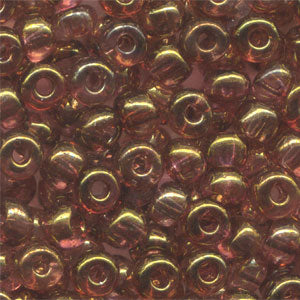 Czech Seed Beads - 6/0 - Transparent Red/Bronze (500g)