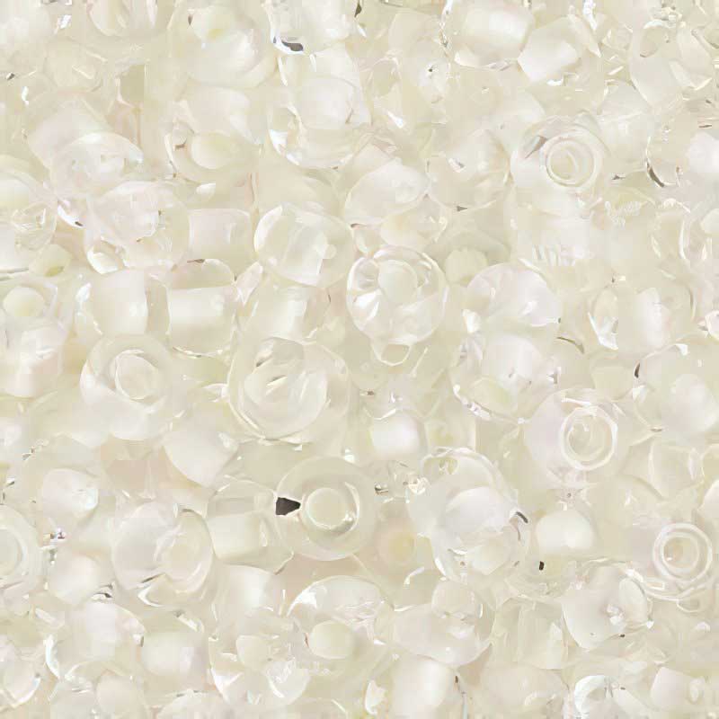 Czech Seed Beads - 6/0 - Glow-in-the-Dark White (500g)