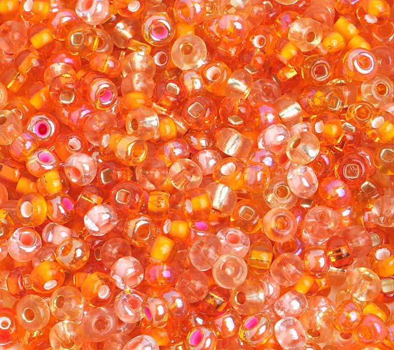 Czech Seed Beads - 6/0 - Mandarine Rose (500g)