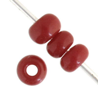 Czech Seed Beads - 6/0 - Opaque Wine (500g)