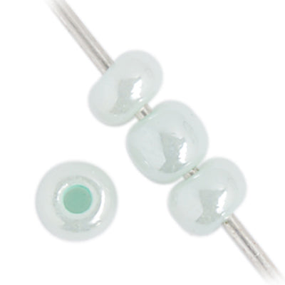 Czech Seed Beads - 6/0 - Green Ceylon (500g)