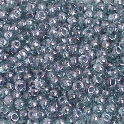 Czech Seed Beads - 6/0 - Transparent Green Lustre (500g)