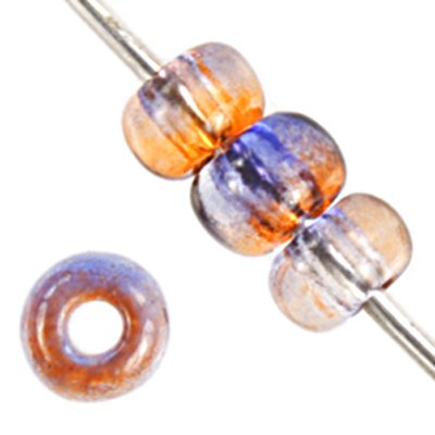 Czech Seed Beads - 6/0 - Lilac/Light Brown Blend (500g)