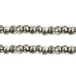 Czech Seed Beads - 6/0 - Transparent Crystal Blue Sky Half Coat (100g)