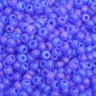 Czech Seed Beads - 6/0 - Transparent Light Blue AB (500g)