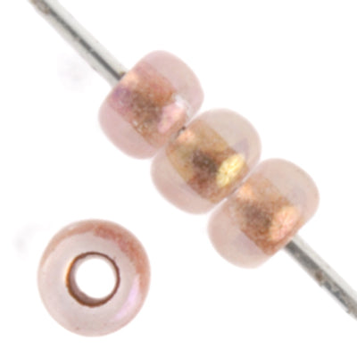 Czech Seed Beads - 6/0 - Light Pink Solgel AB (500g)