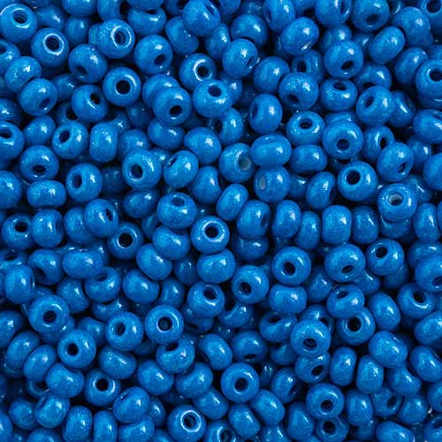 Czech Seed Beads - 6/0 - Terra Intensive Blue (500g)
