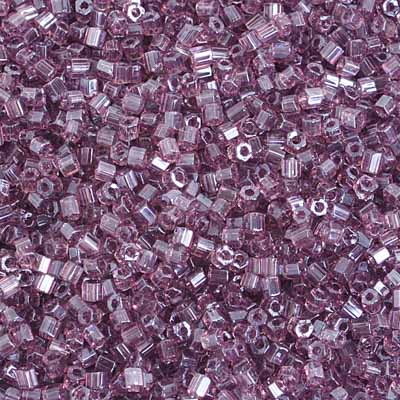 Czech Cut Seedbeads - 10/0 - Light Amethyst Lustre (tube)