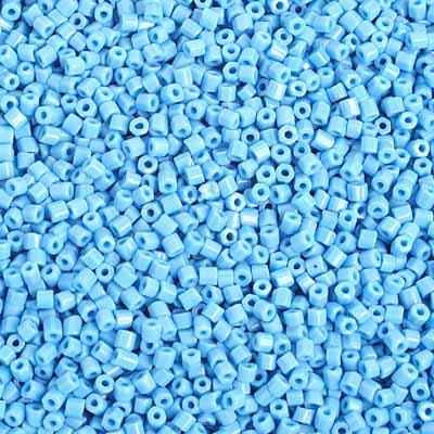 Czech Seed Beads - 10/0 - 2 Cut - Opaque Blue (500g)