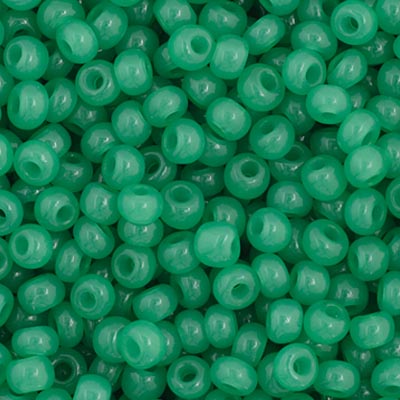 Czech Seed Beads - 11/0 - Oily Green (23g)