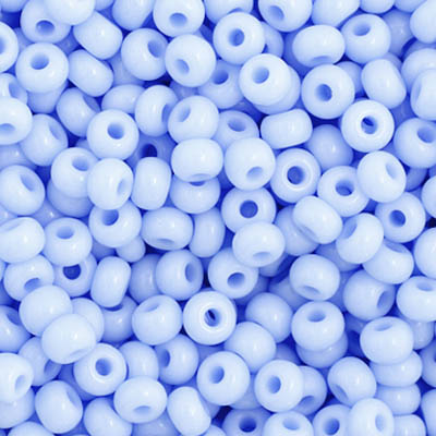 Czech - 11/0 Seed bead - Opaque Powder Blue (250g)