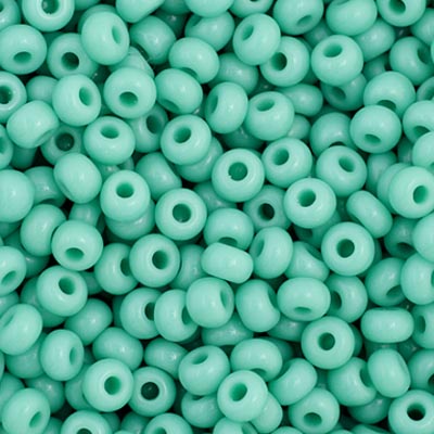 Czech Seed Beads - 11/0 - Opaque Turquoise (23g)