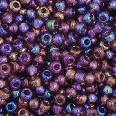 Czech - 11/0 Seed bead - Transparent Mauve AB (250g)